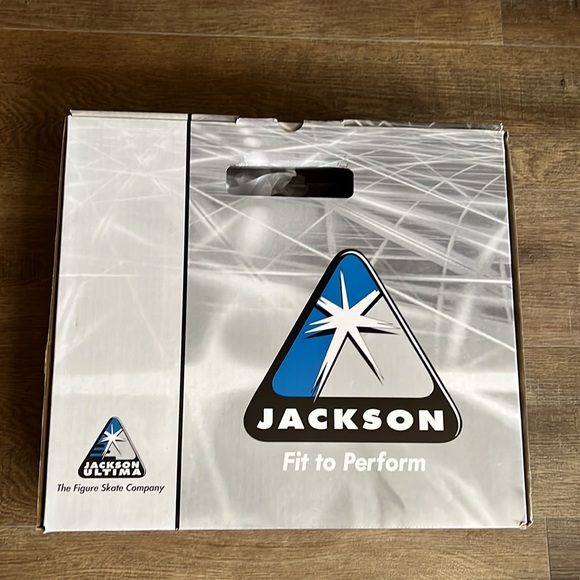NWT Jackson Ultima Mens Ice Skates Black JS 452 Men’s Size 8 Older Beginner - Picture 13 of 16